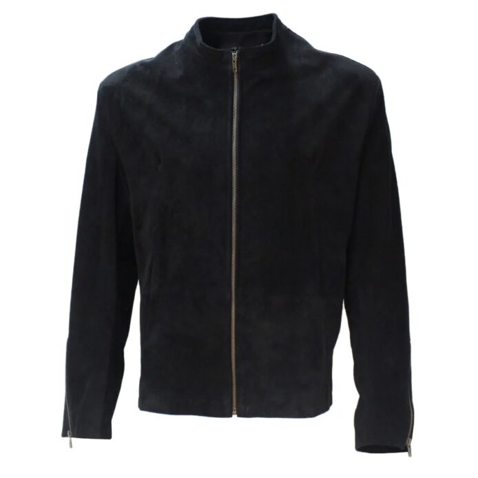 Spectre Daniel Craig Black Suede Leather Jacket