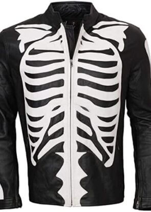 Halloween Sketch Bones Jacket