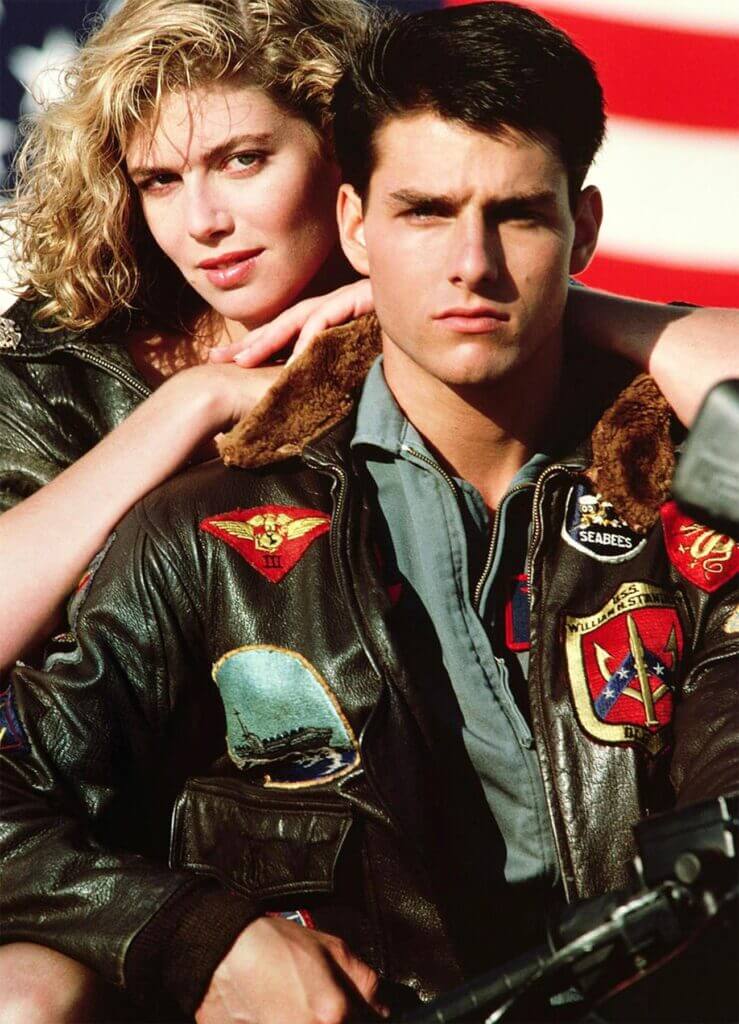 Tom Cruise Aviator Leather Jacket