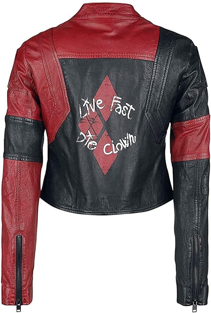 Harley Quinn Leather Jacket