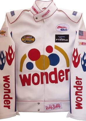 Ricky Bobby Wonder Leather Jacket | Wonder Jacket