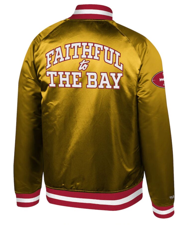 Faithful To The Bay Jacket 49ers Real USAJacket