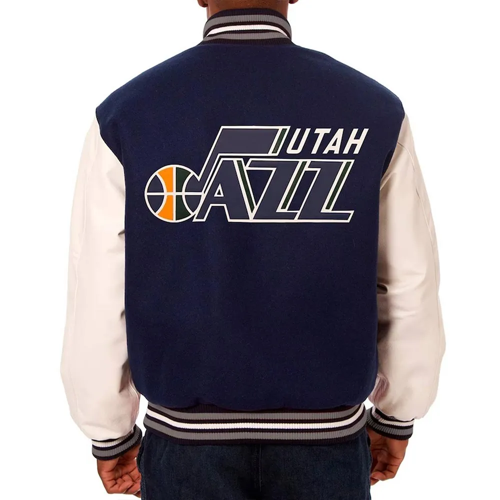 Utah Jazz Navy Blue Jacket