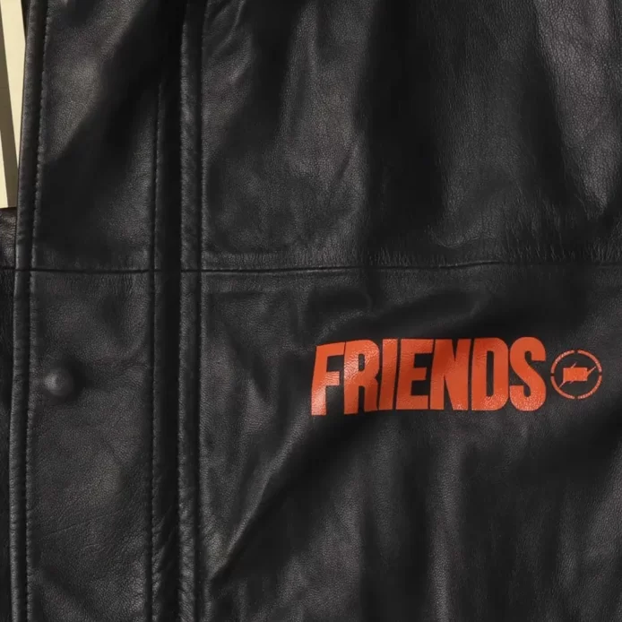 Friends Vlone Leather Coat