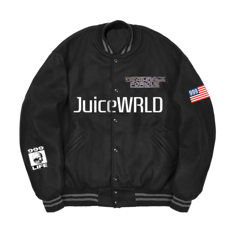 Juice Wrld 999 Life Black Jacket - Real USAJacket