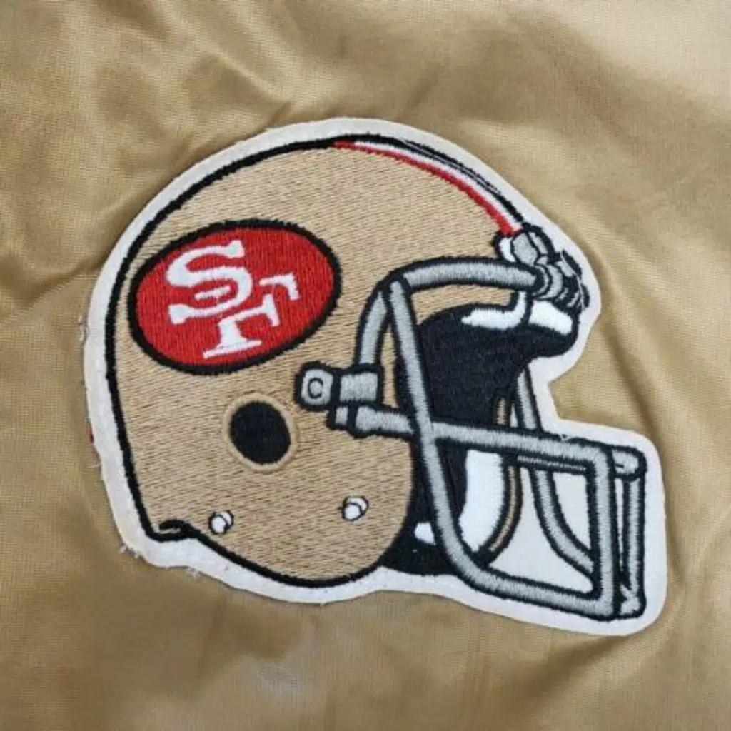 San Francisco Forty Niners Vintage Gold Jacket