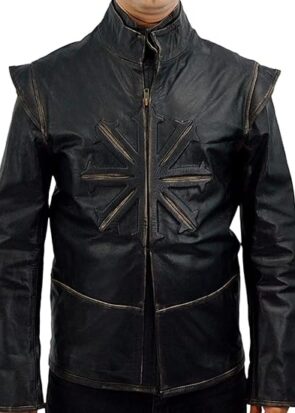 Luke Evans Dracula Untold Cowhide Leather Jacket