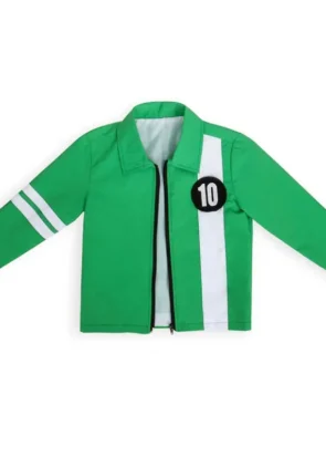 Ben 10 Jacket for Alien Force Boys Cosplay Costume Benjamin Kur