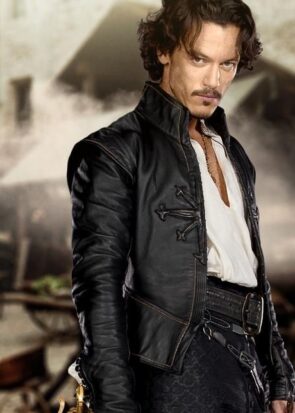 Luke Evans Dracula Untold Cowhide Leather Jacket