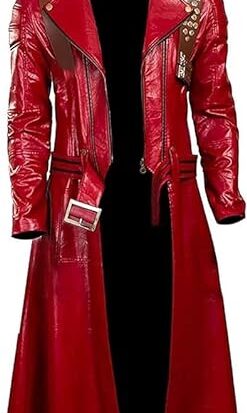 DMC Devil May Cry 5 Dante Cosplay Costume Red Coat