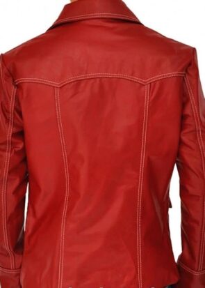 FC Brad Mayhem Club Jacket Tyler Red Leather Coat