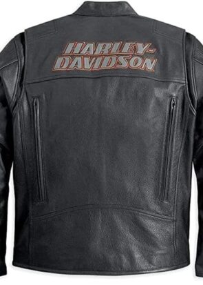 Harley Davison Biker Leather Jacket | HD Motorcycle Leather Jacket for Men