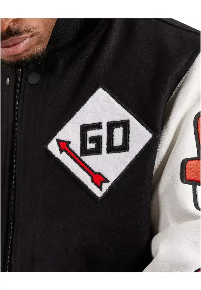 Mills Monopoly Varsity Jacket