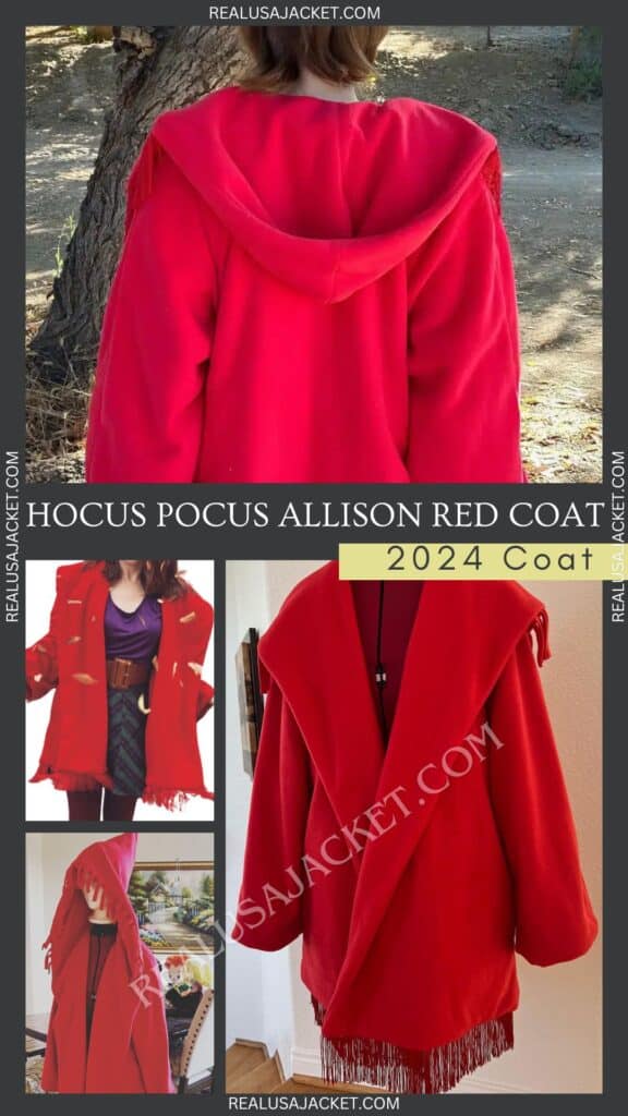 Hocus Pocus Allison Red Coat