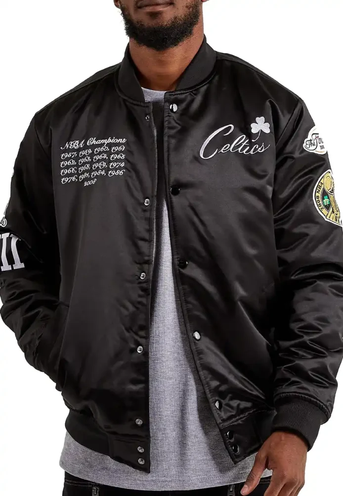 Boston Celtics Championship Varsity Jacket