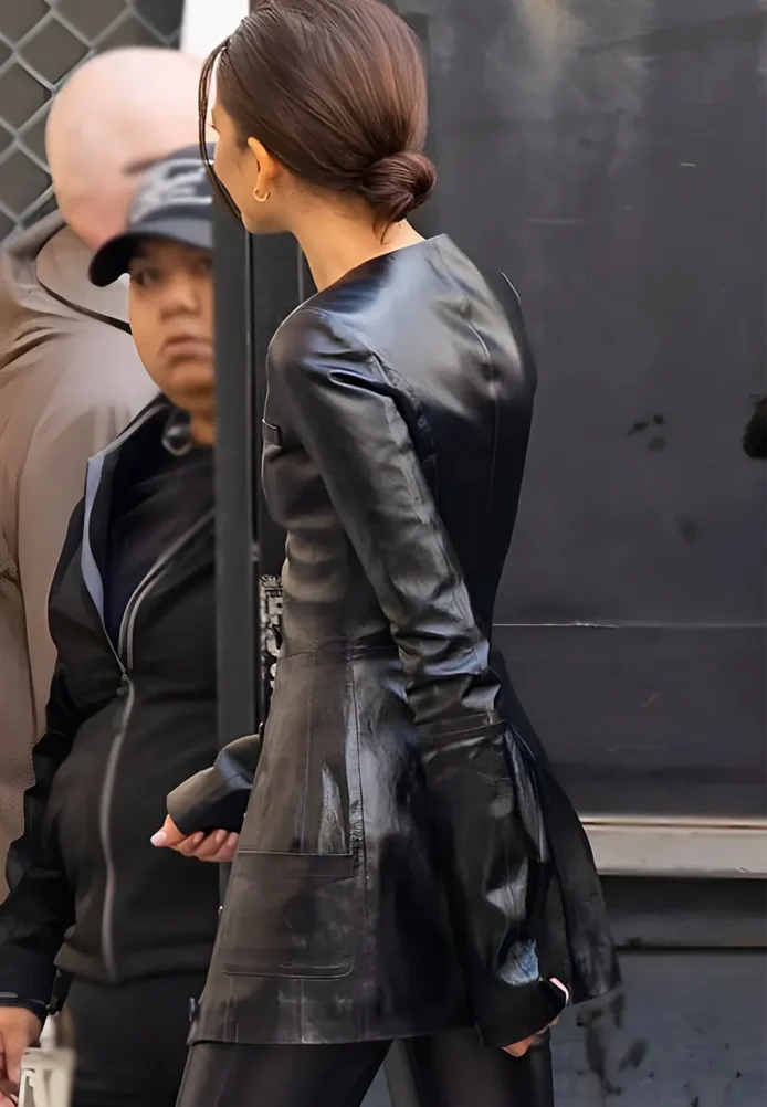 The Attico SS24 Zendaya Black Jacket