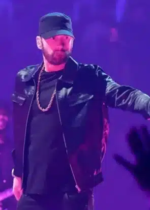 MTV Music Awards Eminem Black Jacket