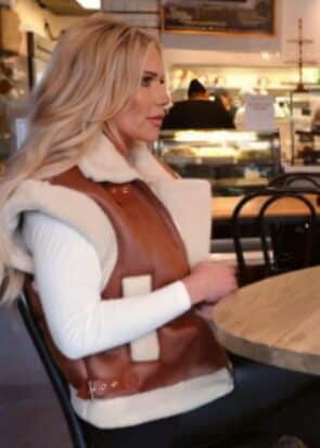 Real Housewives of Orange County S018 Jennifer Pedranti Leather Vest