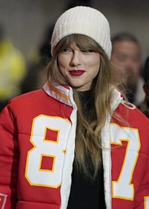 Taylor Swift Kristin Juszczyk Jacket