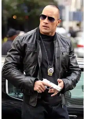 Dwayne Johnson The Rock Leather Jacket