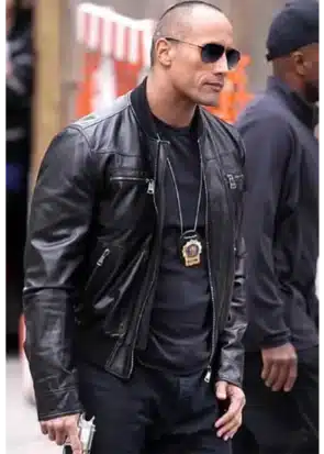 Dwayne Johnson The Rock Leather Jacket