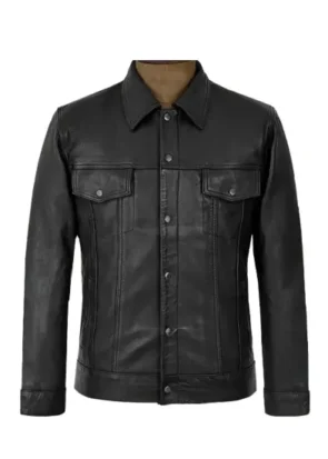 Trucker Leather Jacket