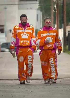 Superbowl Dunkin Donuts 2-Piece Orange Tracksuit | Dunkin Donuts Jacket