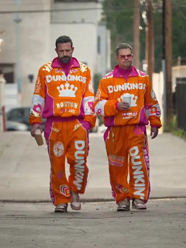 Superbowl Dunkin Donuts 2-Piece Orange Tracksuit | Dunkin Donuts Jacket