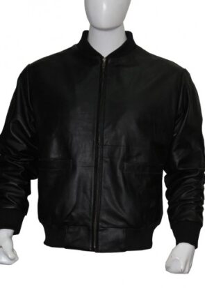 Rocky 2 Tiger Balboa Black Leather Jacket