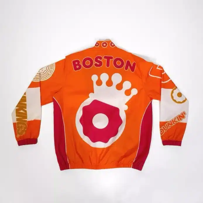 Superbowl Dunkin Donuts 2-Piece Orange Tracksuit | Dunkin Donuts Jacket