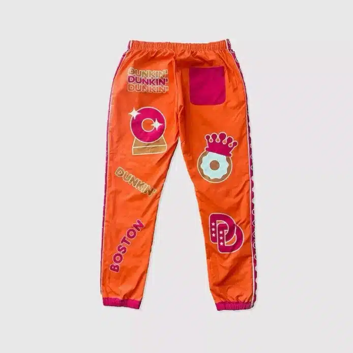 Superbowl Dunkin Donuts 2-Piece Orange Tracksuit | Dunkin Donuts Jacket