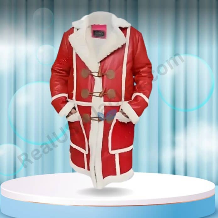 J.K. Simmons Red One Santa Claus Coat