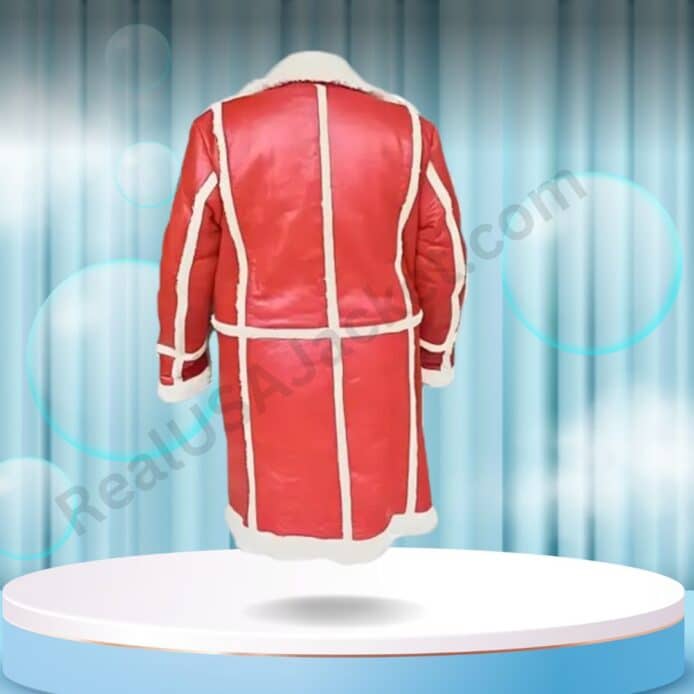 J.K. Simmons Red One Santa Claus Coat