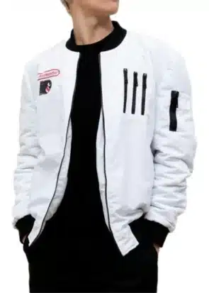 Super Mario Boo Bomber Jacket