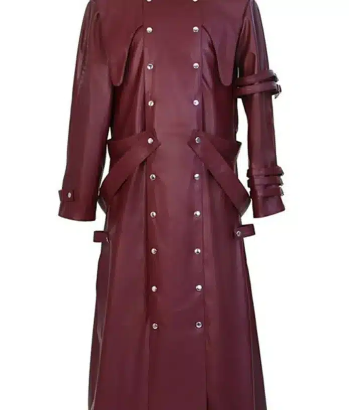 Famous The Stampede Series Trigun VASH Trench Leather Coat