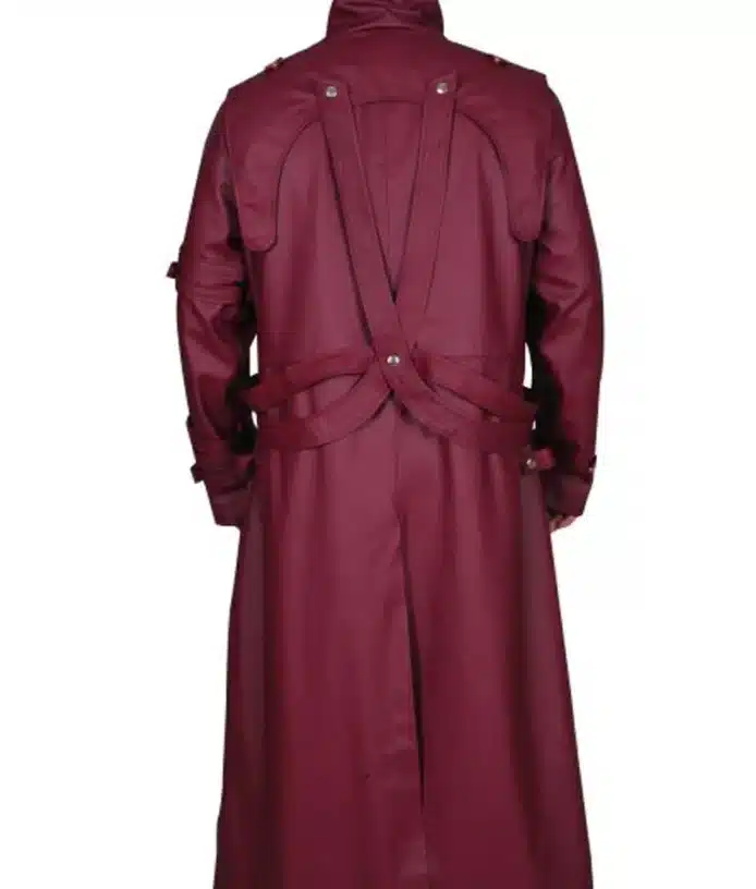 Famous The Stampede Series Trigun VASH Trench Leather Coat