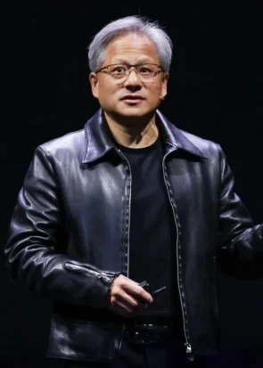 Nvidia CEO Jensen Huang Leather Jacket