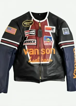 The Vanson Star Leather Jacket