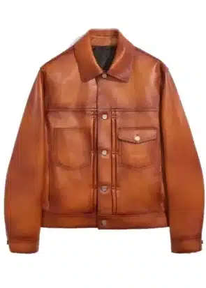 Mike Epps Brown Leather Jacket