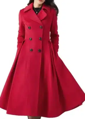 Swing Double Breasted Trench Coat