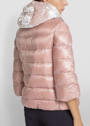 Light Pink Puffer Jacket