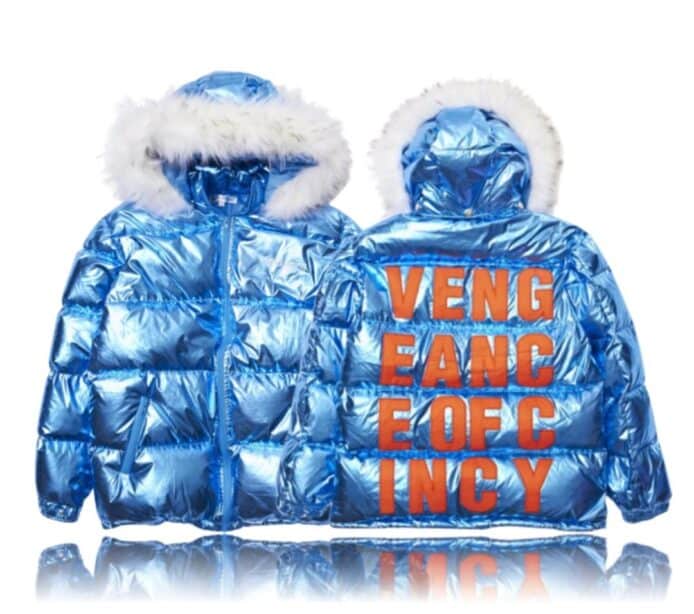 King Von Broke Opps Puffer Jacket