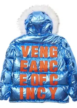 King Von Broke Opps Puffer Jacket