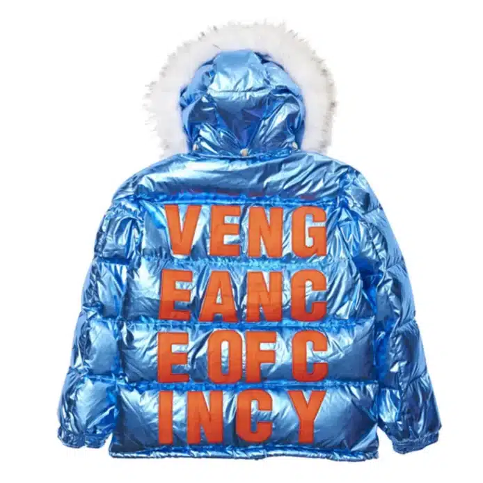 King Von Broke Opps Puffer Jacket