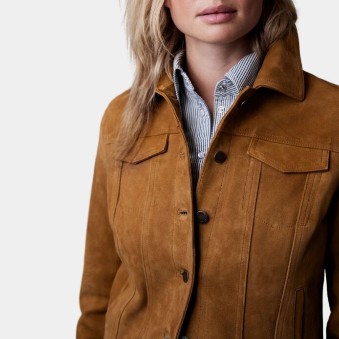 Emma Brunner Suede Leather Jacket
