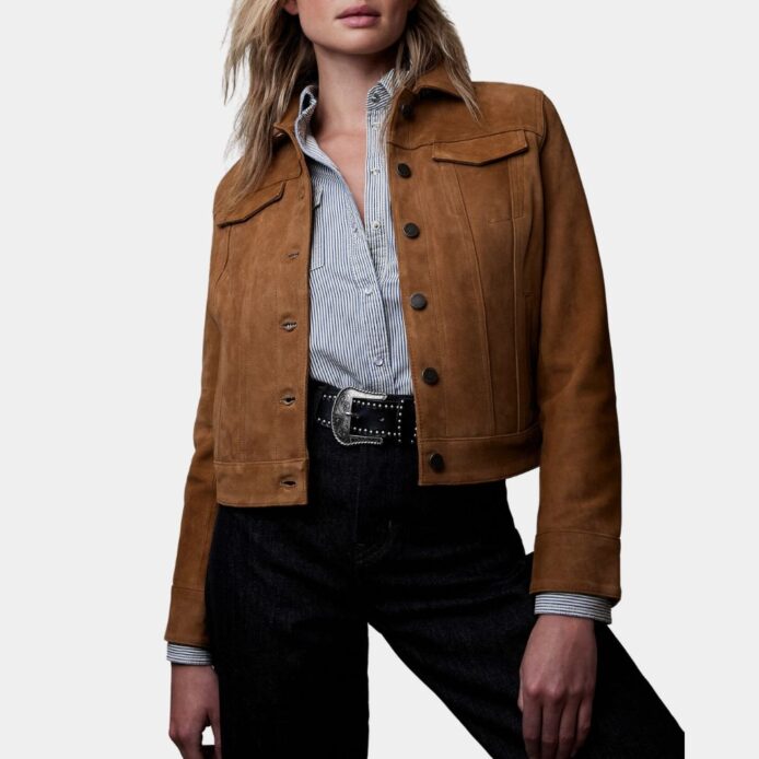 Emma Brunner Suede Leather Jacket