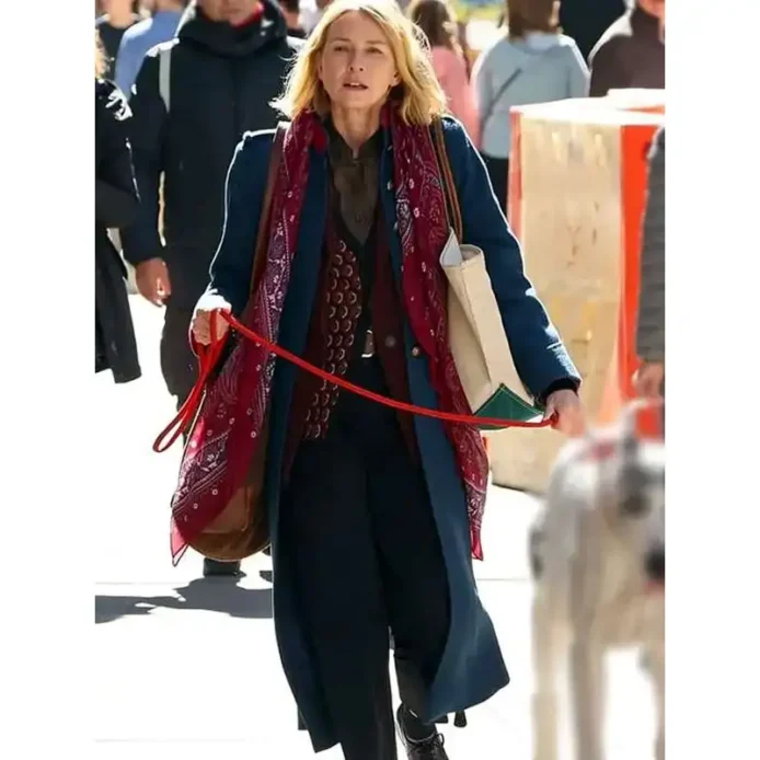 Naomi Watts Blue Trench Coat