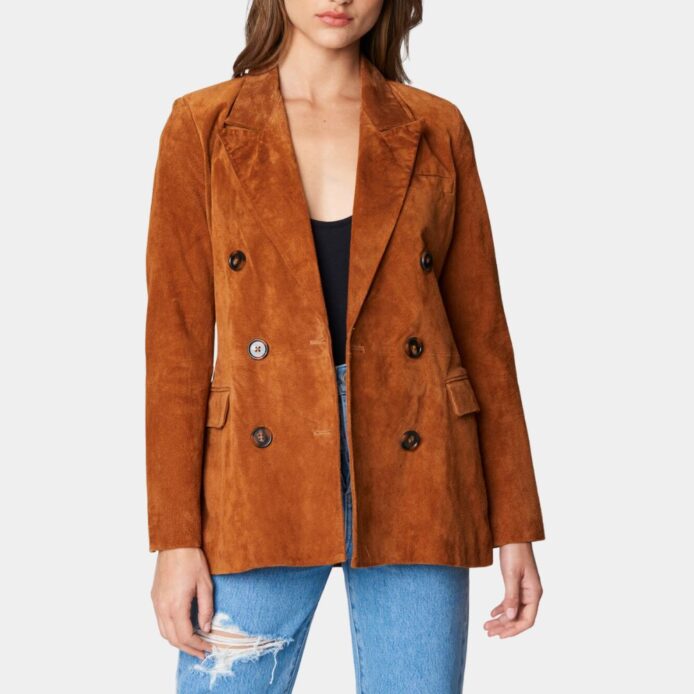 Ride’s Isabel Leather Blazer