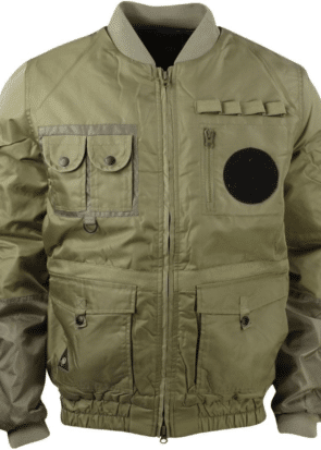10 Deep Men Technician Green Army Aviator Jacket