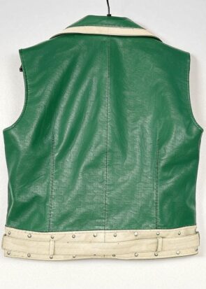 Green Lantern Guy Gardner Vest Cosplay - Genuine Leather Vest